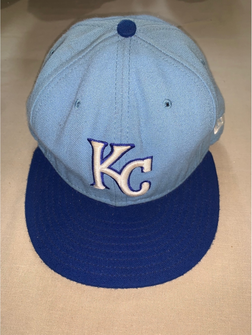 New Era Kansas City Royals light blue fitted cap